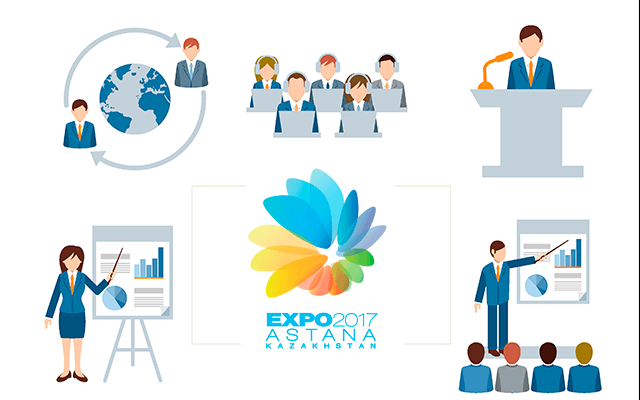 Создание инфографики для EXPO 2017